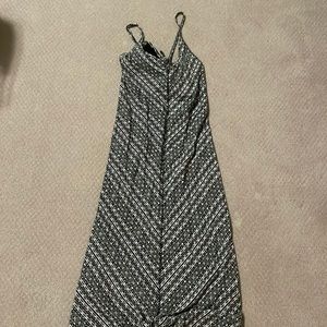 Patagonia, black and white maxi dress in women’s small